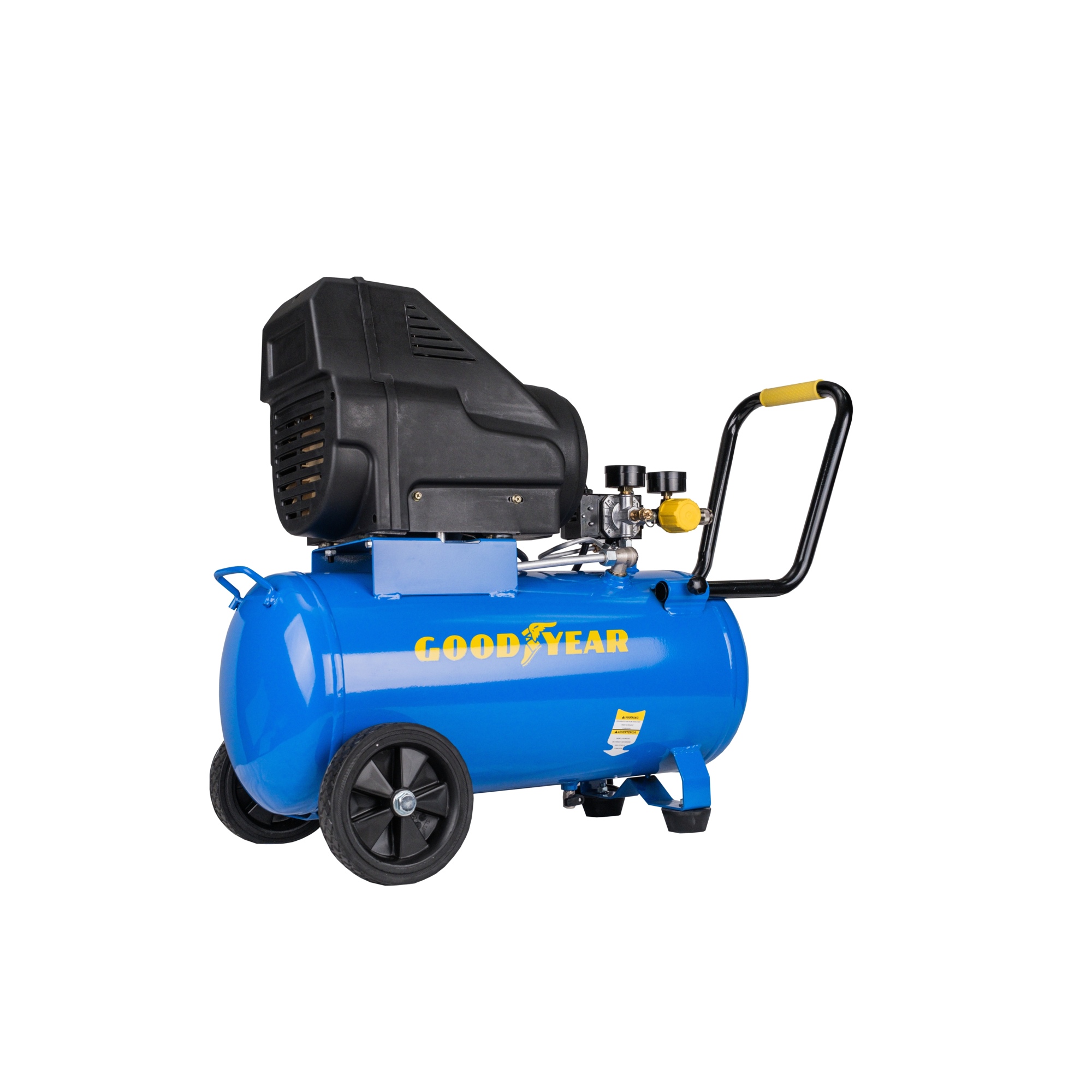 Goodyear Portable Electric Air Compressor — 8 Gallon, 150 PSI, Oil-Free, Horizontal Tank, Model# GYC6080S